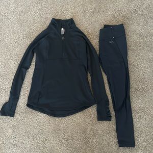 CALIA legging and zip up set